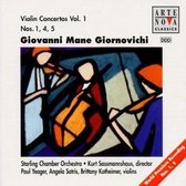 Giovanni Mane Giornovichi: Violin Concertos Nos. 1, 4, 5