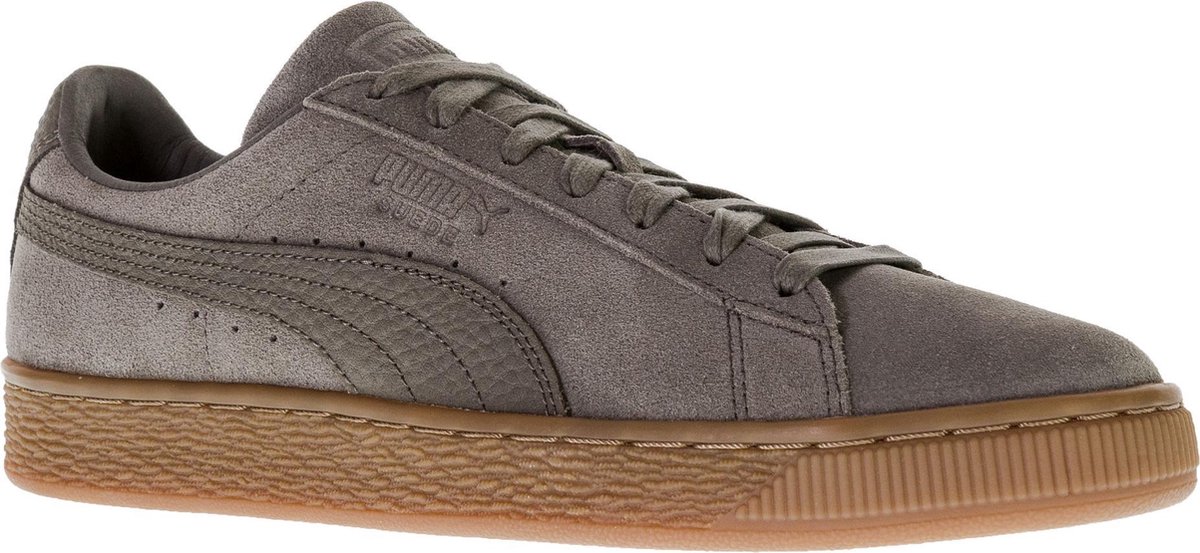 Puma Suede Classic Sneakers - Maat 44.5 - Unisex - donker grijs | bol.com