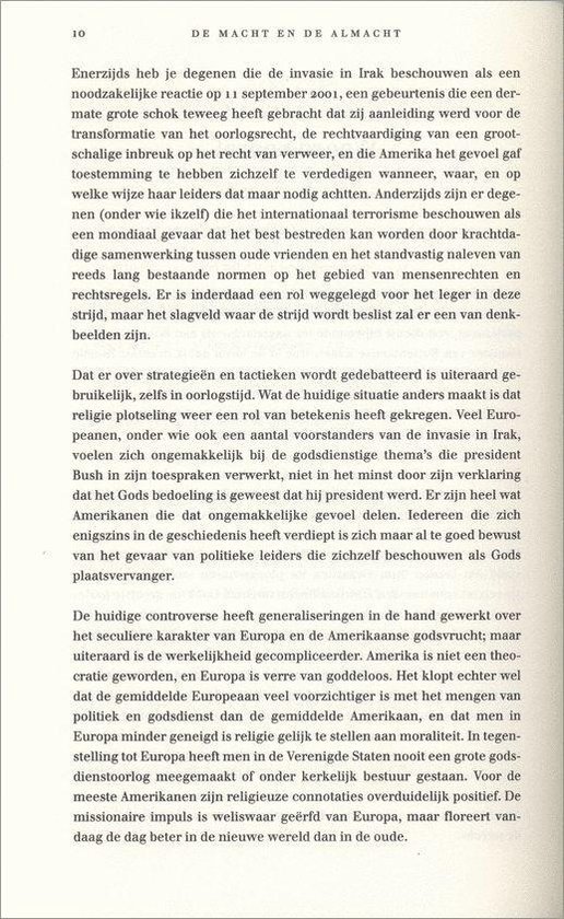 De Macht En De Almacht
