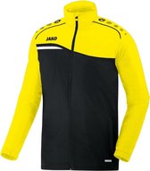 Jako - Rain jacket Competition 2.0 - Rain jacket Competition 2.0 - 128 - zwart/fluogeel