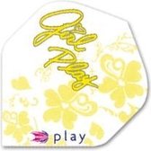 Target Pro 100 Girl Play Standard Yellow Flights