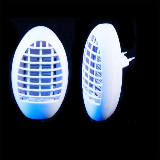 Elektronische muggen killer stekker met 4 blauwe LED's | bol.com