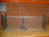 cage sauvage maxi avec 2 sorties 104x34x34