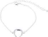 24/7 Jewelry Collection Maan Armband - Maansikkel - Zilverkleurig