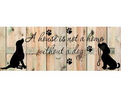 SEOS Shop ® Diamond Painting Volwassenen - Diamond Painting Kinderen - Diamond Painting Pakket Volledig - Honden liefde - 80x30 cm