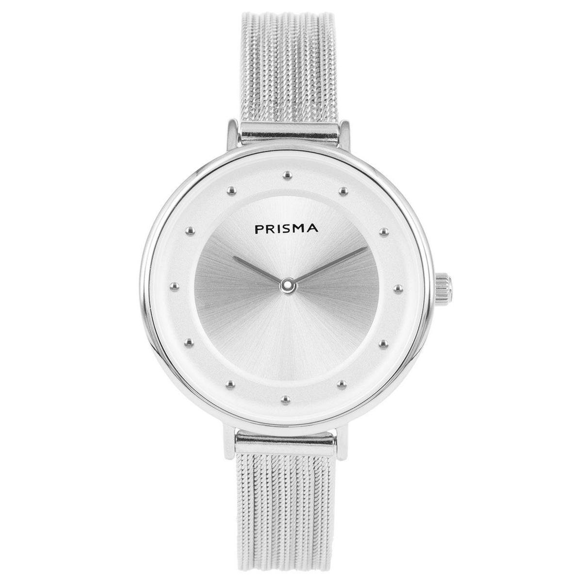 Prisma Dameshorloge P.1878 All stainless Zilver
