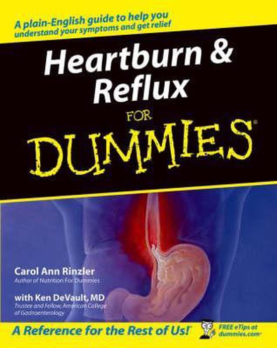 Heartburn & Reflux For Dummies, Ken Devault 9780764556883 Boeken bol
