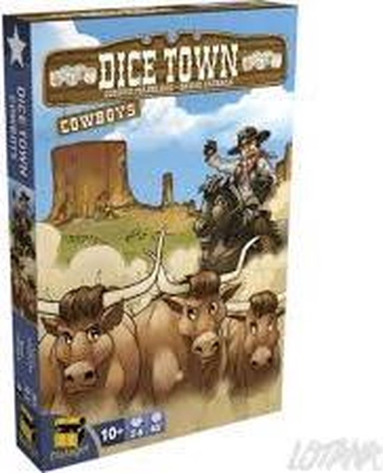 Afbeelding van het spel Asmodee Dice Town Cowboy - EN