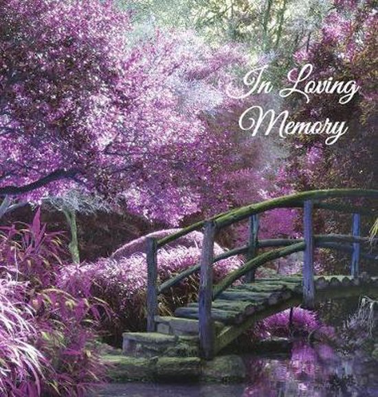 "In Loving Memory" Funeral Guest Book, Memorial Guest Book,  ... - cover