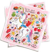 Blond Amsterdam Unicorn - Servetten - 20 stuks