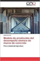 Modelo de Prediccion del Desempeno Sismico de Muros de Concreto