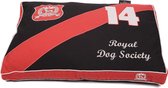 Lex & Max Classic - Losse hoes voor hondenkussen - Boxbed - Zwart - 90x65x9cm