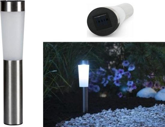 ProLED LED verlichting tuin - Tuinverlichting buiten Solar led paaltje -... | bol.com