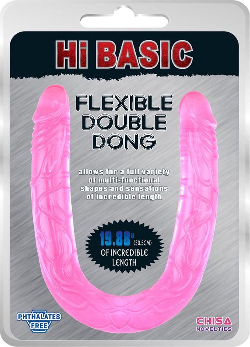 Goedkoopste Dubbele Dildo Flexibel - 50,50 cm
