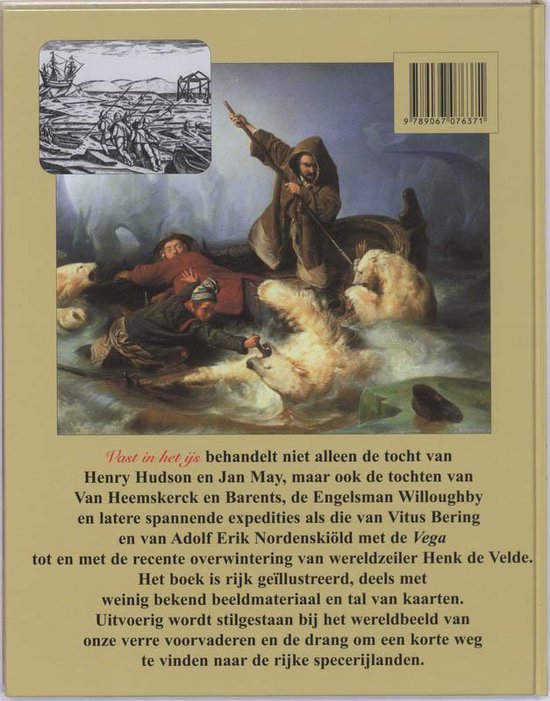 Boek cover Vast in het ijs van Ruud Spruit (Hardcover)