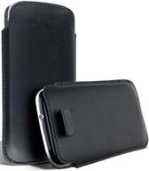Zwart insteek hoesje tasje cover Galaxy S3 / S4  i9300/i9500