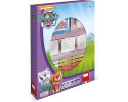 Multiprint Paw Patrol - box - 4 stempels + 7 viltstiften