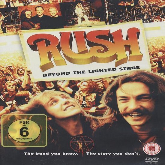 Cover van de film 'Rush - Beyond The Lighted Stage'
