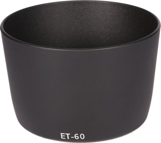 Zonnekap Et 60 Voor Canon Ef S 55 250mm En Ef 75 300mm Met 58mm Filtermaat Bol Com