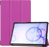 Tablet2you - Samsung Galaxy Tab S6 - Smart cover - Hoes - T860 - T865 - Paars - 10.5