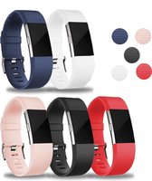 Eyzo Luxe FitBit Charge 2 Bandjes   5-pack - Maat Small