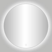 Badkamerspiegel Ingiro Rond - 60x60cm - Geintegreerde LED Verlichting - Touch Schakelaar
