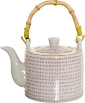 Bloomingville Susie - Theepot - Stoneware - Mauve