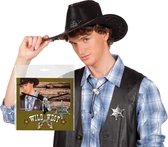 Boland - Set Cowboy (ketting en sheriff ster) - Volwassenen - Unisex - Cowboy