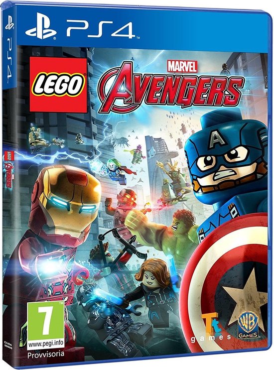 Warner Bros Lego Marvel’s Avengers, PS4 Basis Engels, Italiaans PlayStation 4