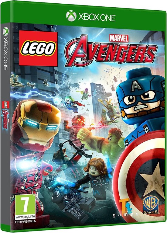 Warner Bros Lego Marvel’s Avengers, Xbox One Basis Engels, Italiaans