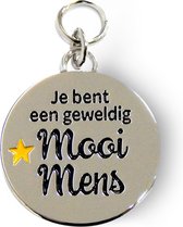 Bedeltje - Mooi mens - Charms for you