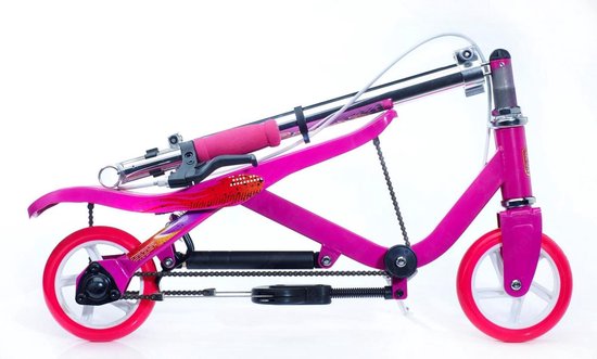 Space Scooter Roze/Wit - Step