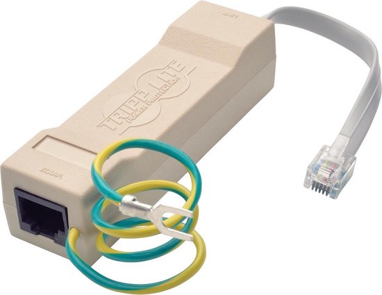 Dispositif de protection contre les surtensions Tripp Lite DTEL2 120-230 V beige