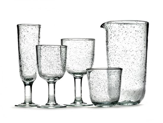 Eerbetoon huiswerk maken dramatisch Serax Pure - Set van 4 champagne glazen Pascale Naessens 150ml | bol.com