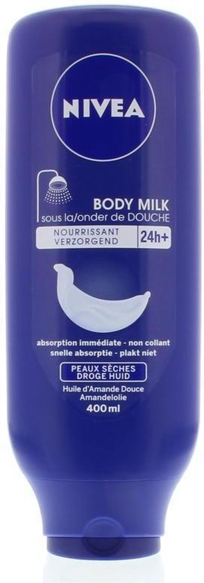 NIVEA Onder de Douche Verzorgend - 400 ml - Body Milk | bol.com