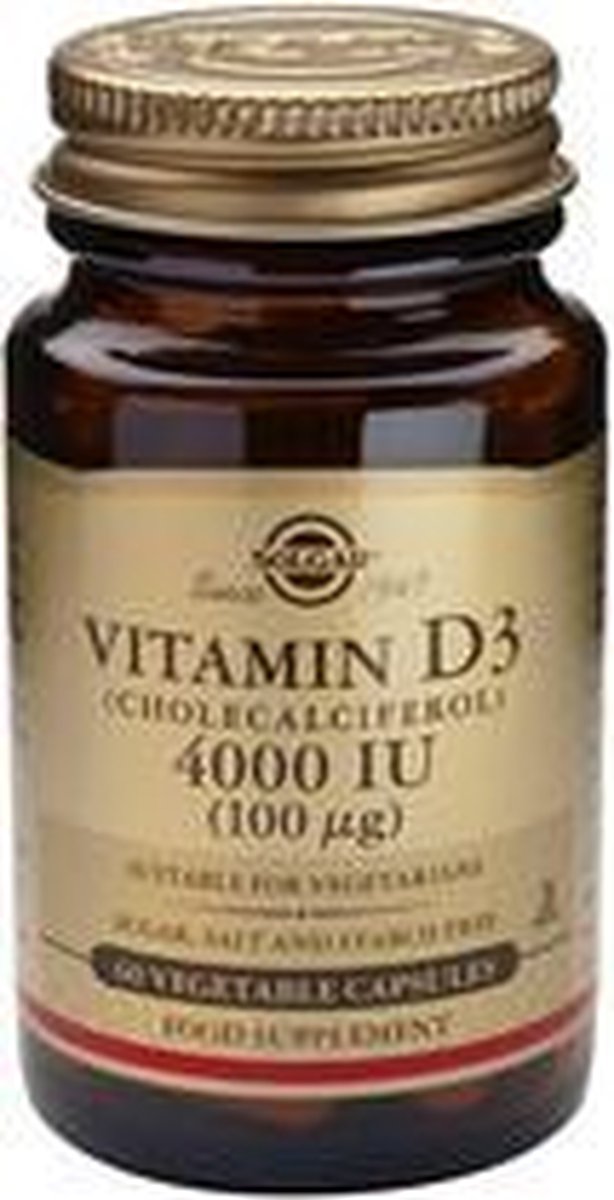 Vitamin D3 (cholecalciferol) 4000 Iu (100 Ug) Vegetable