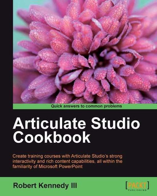 Articulate Studio Cookbook - cover