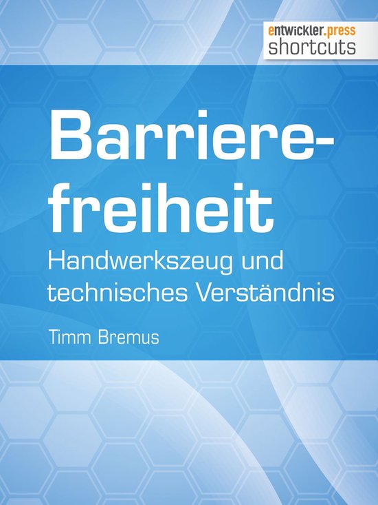 shortcuts 83 - Barrierefreiheit - Handwerkszeug und technisc ... - cover