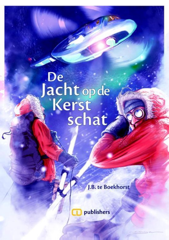 De jacht op de kerstschat - cover