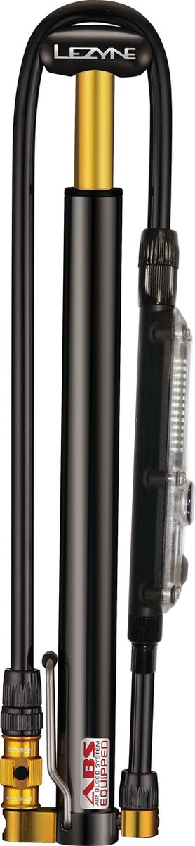 Bol.com Lezyne Micro Floor Drive HP - Fietspomp - Tot 11 bar/160 psi - Slanglengte 60 cm - Presta en Schrader ventielen - Alumin... aanbieding
