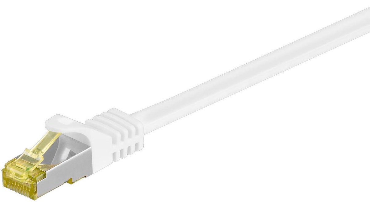 Wentronic 91091 - Cat 7 STP-kabel - RJ45 - 1 m - Wit