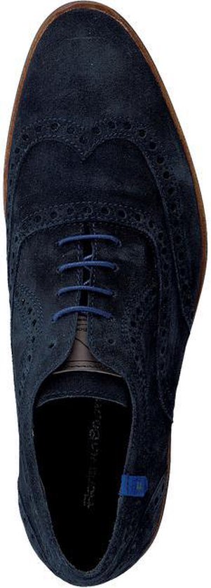 Floris Van Bommel Heren Nette Schoenen 19048 - Blauw - Maat 48 | bol.com