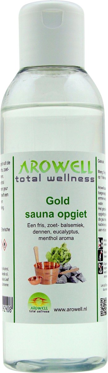 Arowell - Sauna Gold sauna opgiet saunageur opgietconcentraat - 250 ml