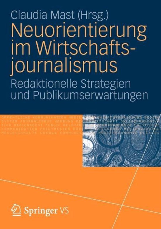 Neuorientierung im Wirtschaftjournalismus - cover