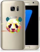 Geschikt voor Samsung Galaxy S7 Backcase Design Panda Color