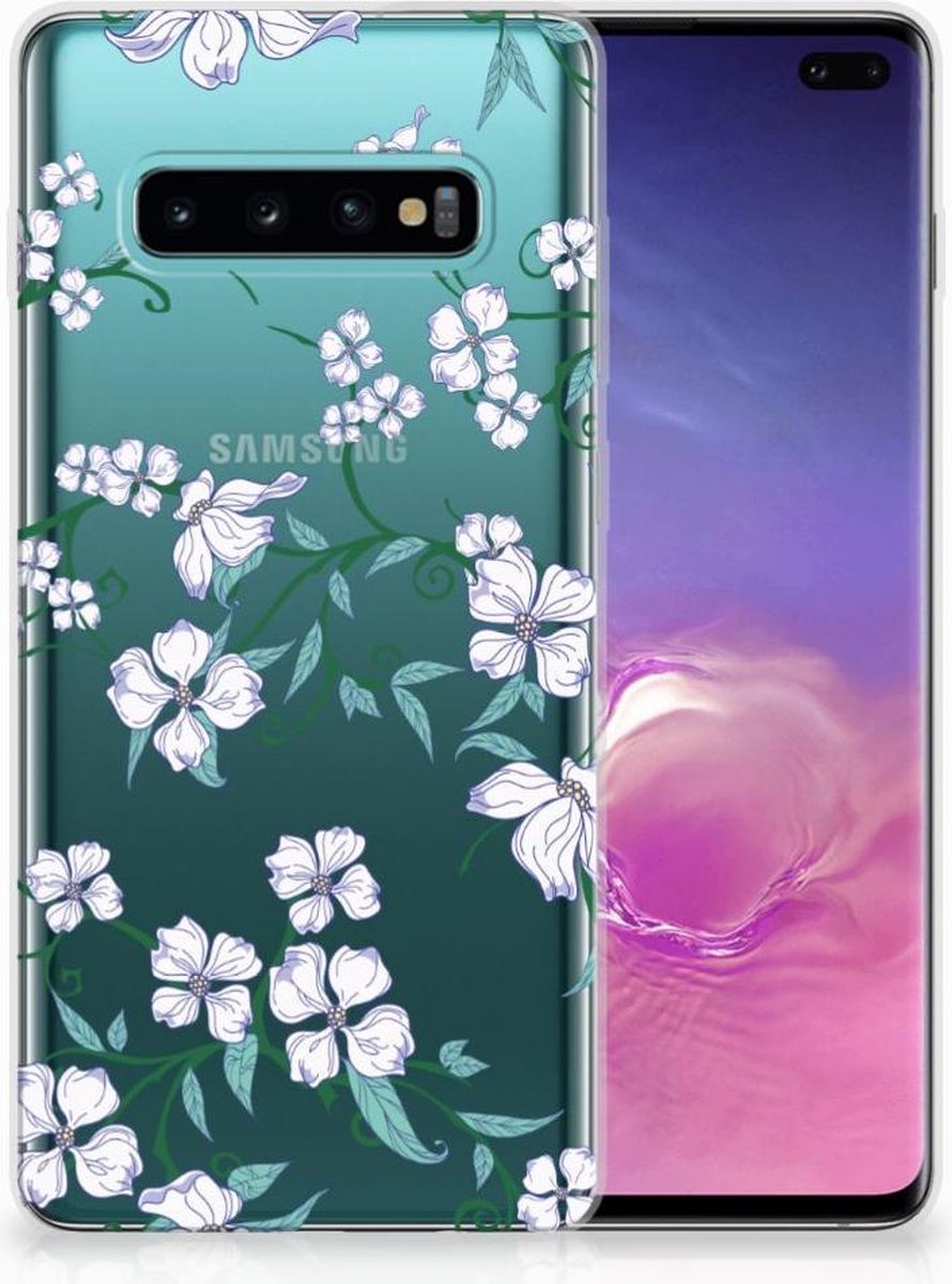 Samsung Galaxy S10 Plus Uniek TPU Case Blossom White