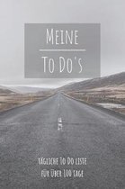 Meine To Do's T gliche To Do Liste f r ber 100 Tage