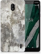 Nokia 1 Plus TPU Hoesje Design Beton