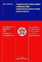 Formen und Funktionen literarischer Kommunikation im Werk Günter Eichs