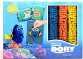 Disney Pixar Finding Dory Pixel Art Craft Set pour enfants garçons et filles - 24x18x1cm | Ensemble artisanal pour enfants | Forfaits Ministeck Hobby | Pixels
